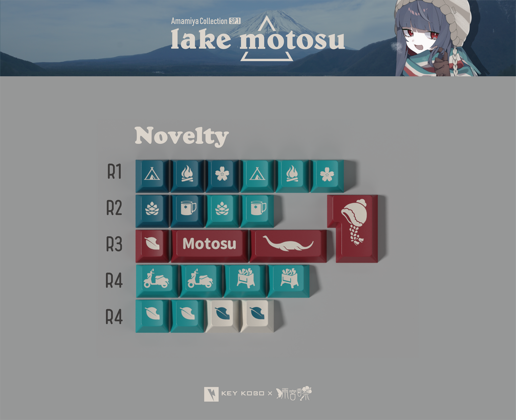 (IN-STOCK)Key Kobo Motosu Lake