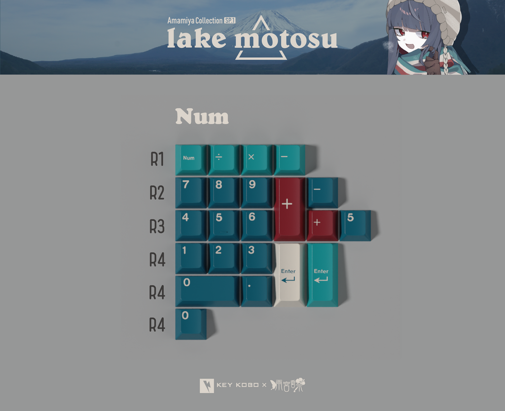 (IN-STOCK)Key Kobo Motosu Lake